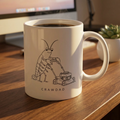 'Crawdad' - Ceramic Coffee Cup
