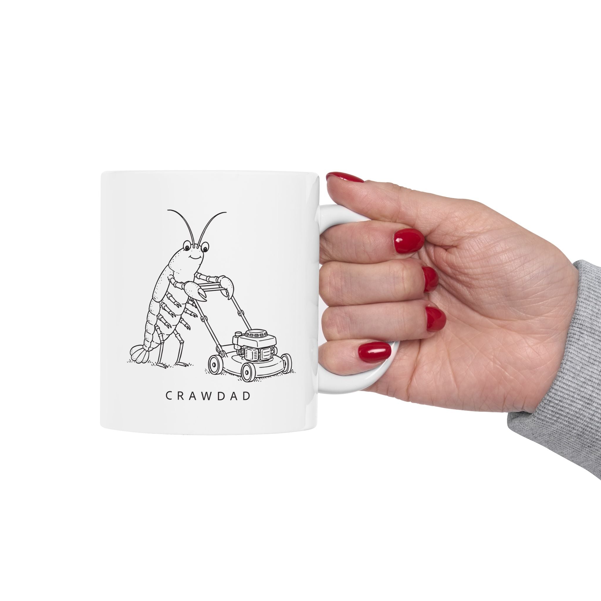 'Crawdad' - Ceramic Coffee Cup